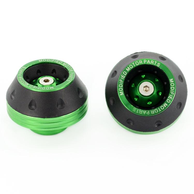 Colorful Motorcycle Crash Protector Wheel Front Fork Frame Axle Protector Pads Slider Motocross Motorbike Equipment Accessories