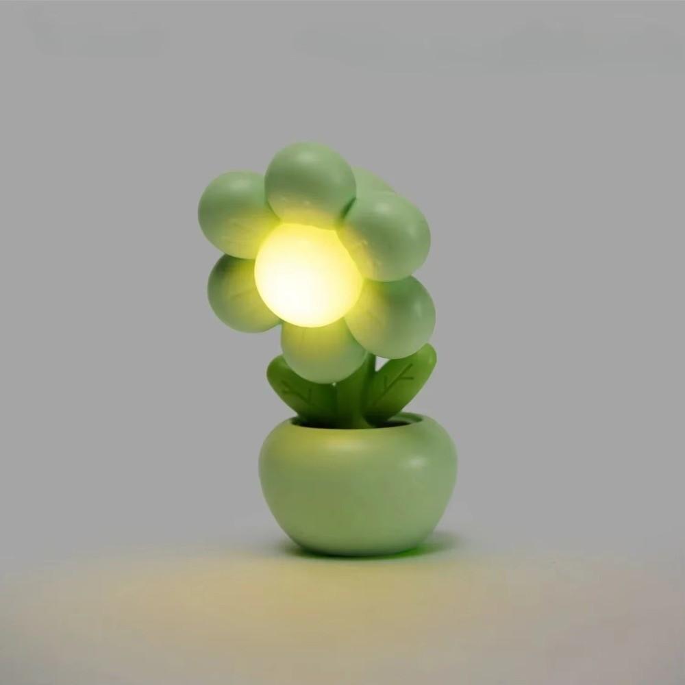 LED Light Source LED Night Light Floral Design Small Desk Lamp For Holiday Gift