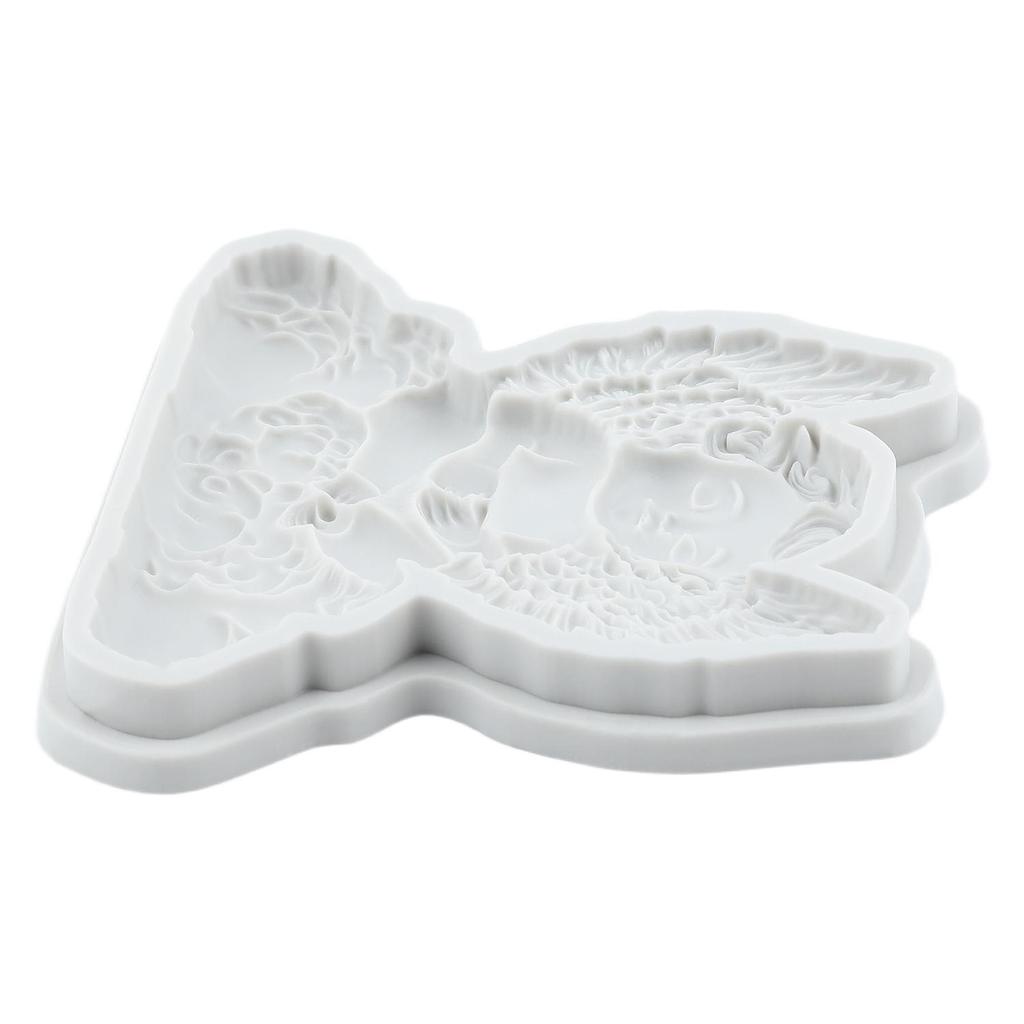 Силиконовые формы Ангел Бэби Форма для куклы Форма для мастики Инструменты для украшения торта Топпер для кекса Шоколадные конфеты Рукоделие Гам-паста Полимерная глина