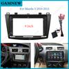 2 DIN 9-дюймовые радиопанели для Mazda 3 2010-2013, двухдиновая DVD-стереопанель, рамка для переоборудования приборной панели