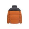 Reebok Color Block Zip Up Stand Collar Long Sleeve Down Jacket Unisex Outerwear Caramel 23FRC287UGBH