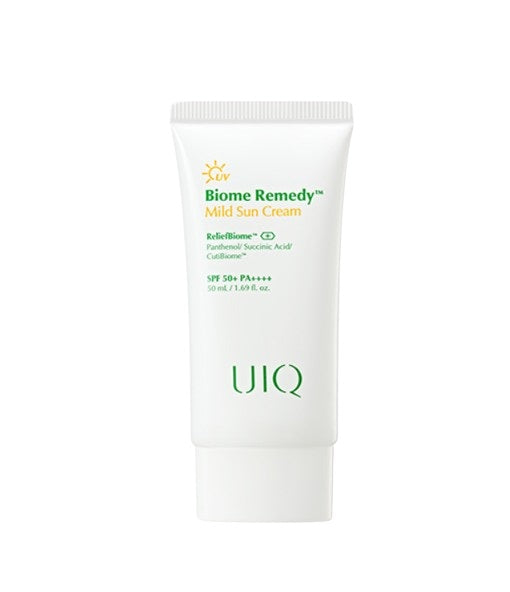UIQ Biome Remedy Мягкий солнцезащитный крем SPF50+ PA++++ 50 мл