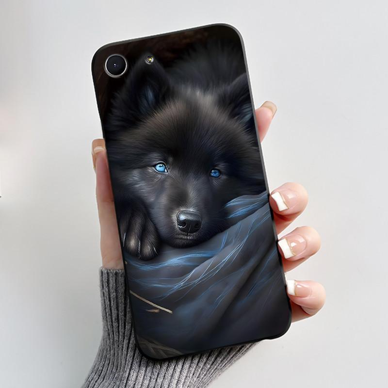 Case For sony Xperia XZ4 Compact Black Silicone Soft Case sony Xperia Ace 2019 Luxury Cute Love Rabbit Funny Cartoon Back Cover