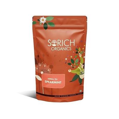 Sorich Organics Spearmint Herbal Tea 100 г | Мятный чай для лечения СПКЯ, СПКЯ, акне | Высокое содержание витамина А