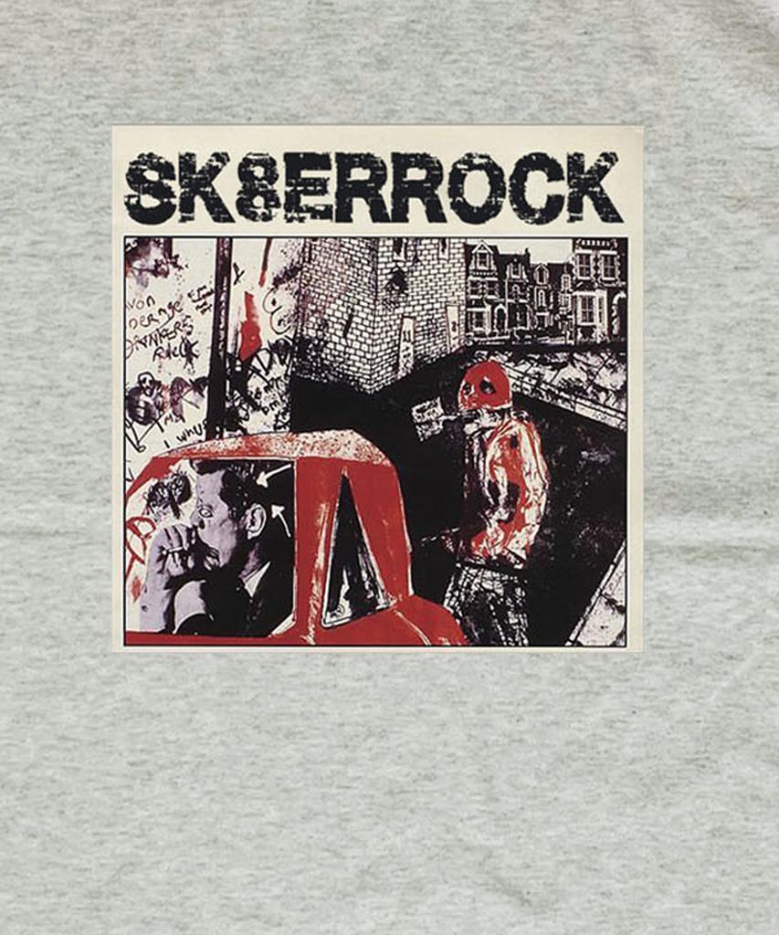 SK8ER ROCK Грязная Граффити Футболка ((Овсянка))