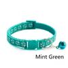 Cat Dog Universal Collar Adjustable footprint Pet Collar with Bell and PP Material Separator Reflecting Safety Bucket Solid Safe