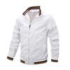 Men's Jacket Spring and Autumn Loose Fat Autumn and Winter Casual Baseball Jacket Men