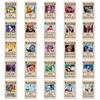 50 Наклеек с Постерами Розыска One Piece: Декоративные наклейки с Луффи и Зоро для ноутбуков, блокнотов, шлемов, телефонов