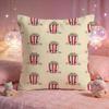 Buttery Popcorn Party Cushion Cover Premium Comfort Reversible Pillow Cove Two in One Design for Any Room  Car Interior