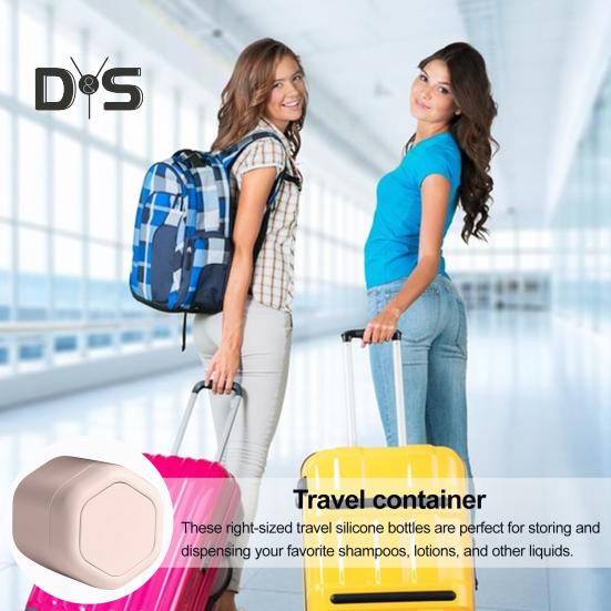 1/3 шт. Портативный дорожный контейнер, герметичный шампунь, кондиционер, гель для душа, магнитная капсула, пустая коробка для хранения, многоцелевой косметический многоразовый