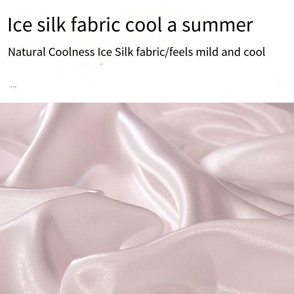 Breathable Solid Color Satin Sheets Machine Washable Comfortable Durable Satin Flat Sheet Waterproof