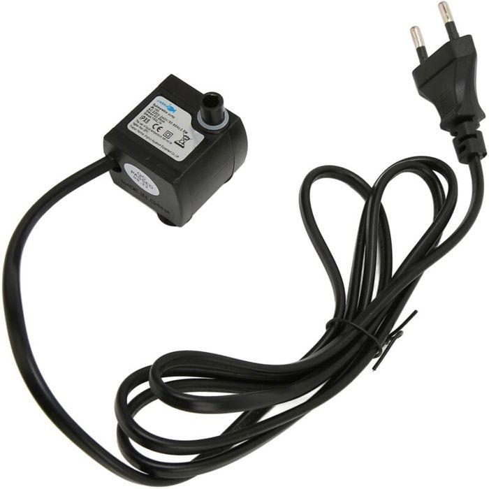 Mini pompe à eau submersible - AIMOONSA - Réglable - Silencieuse - Étanche IPX8 - Prise EU 220-240V
