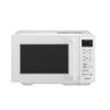 Hitachi Single Function Microwave Oven 19L HMR-FT19A W White Flat Interior One-Touch Automatic Warming Hertz-Free New Life Alone Living Two People Liv
