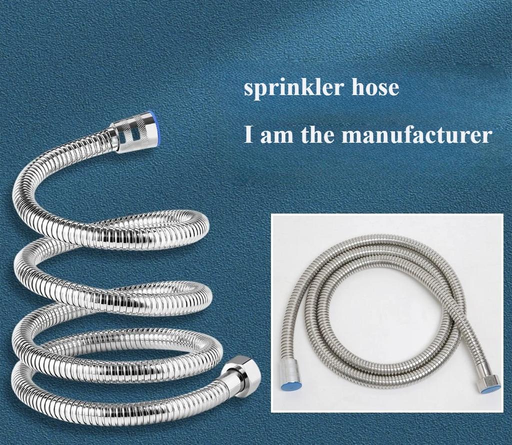 Hot Water Extendable Garden Hose Faucet Replacement Parts. Stainless Steel Bath 1PCS Shower Pipe 1.5/2m Bathroom Supplies Hoses