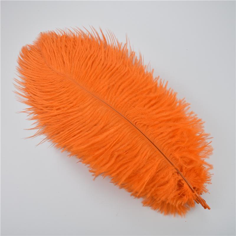 10Pcs/Lot 30-35cm Ostrich Feathers for Crafts White Feathers for Vases Wedding Party Decoration Handicraft Accessories DIY Plume