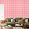 Geometric rhombus coral wallpaper for living room and bedroom 50x1000