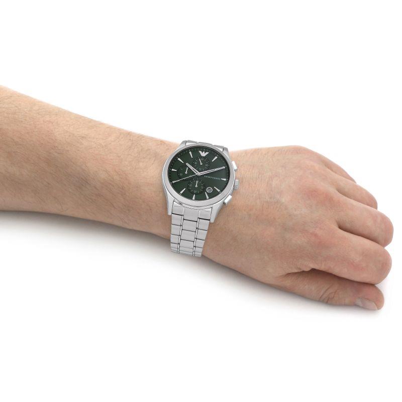 Emporio Armani Men's Watch AR11529 Stainless Steel Green 50m