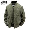 JEEP SPIRIT Мужская зимняя куртка с подкладкой и воротником-стойкой