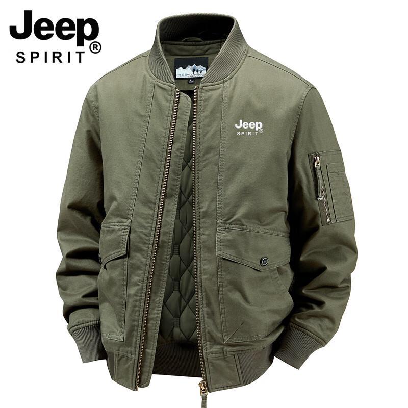 JEEP SPIRIT Мужская зимняя куртка с подкладкой и воротником-стойкой