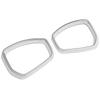 Chrome Rain Eyebrows for Land Rover Discovery Sport Rearview Mirror Shields