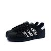 adidas Originals Superstar 2 Темная ночь Потертость устойчивые Низкие кеды для скейтбординга Унисекс Черный Белый JI0079(Команда1514-)