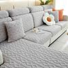 Anti-slip Plush All Inclusive Sofa Mattress Geometric Polar Fleece Couch Slipcover Combination Sofa Covers