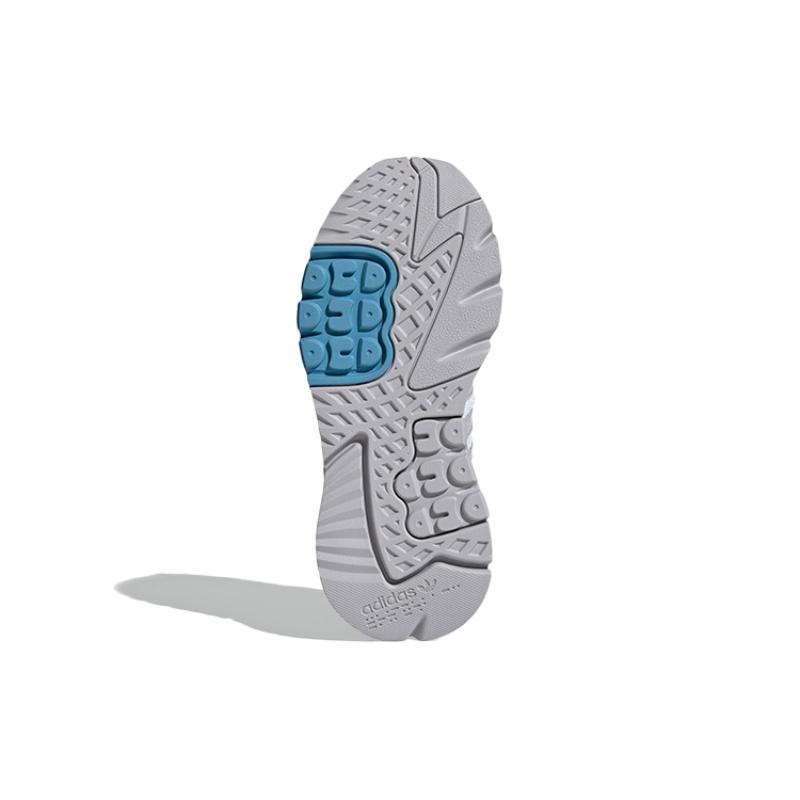 adidas Оригинальные кроссовки Nite Jogger Белые/Синие Женские кроссовки FX6904