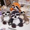 25/35cm Creative Toys Forest Animals Fox Raccoon Sloths Plush Doll Pillows Soft Filling Cute Playful Shapes Good Gifts