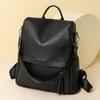 Кожаный рюкзак Женский противоугонный рюкзак Повседневная сумка через плечо Сумка унисекс