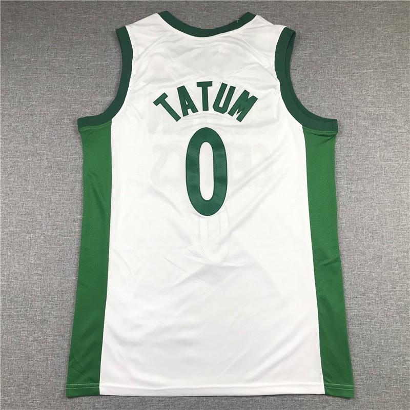 Embroidered Boston Celtics Jersey Tatum 0 Basketball Uniform Men Women Adult