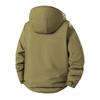 Men Plus Size Loose Thick Hooded Windproof Jacket Winter Versatile Mountaineering Sports Warm Casual Daily