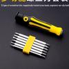 Многофункциональный набор коротких отверток: Крестообразный, Шлицевой, Torx, Нестандартный и Треугольный