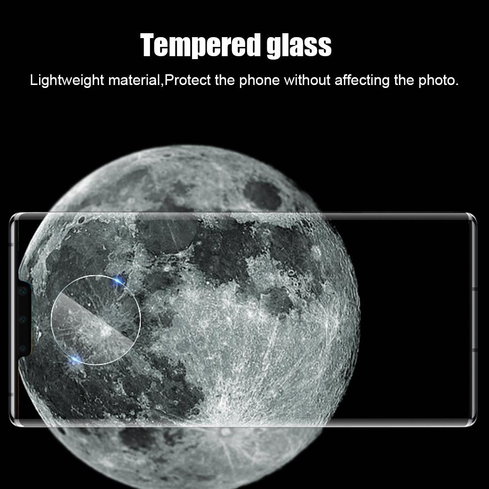 3 шт. Защитная пленка для зеркала с черной линзой HD, устойчивая к царапинам, изготовленная методом литья под давлением для Huawei Mate30pro