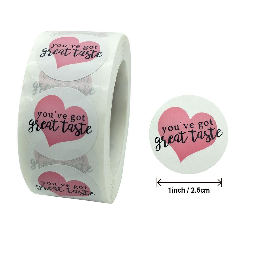 Mail Package Label Sticker roll Self Adhesive Thank You Stickers Gift Paper Sticker Sealing Craft