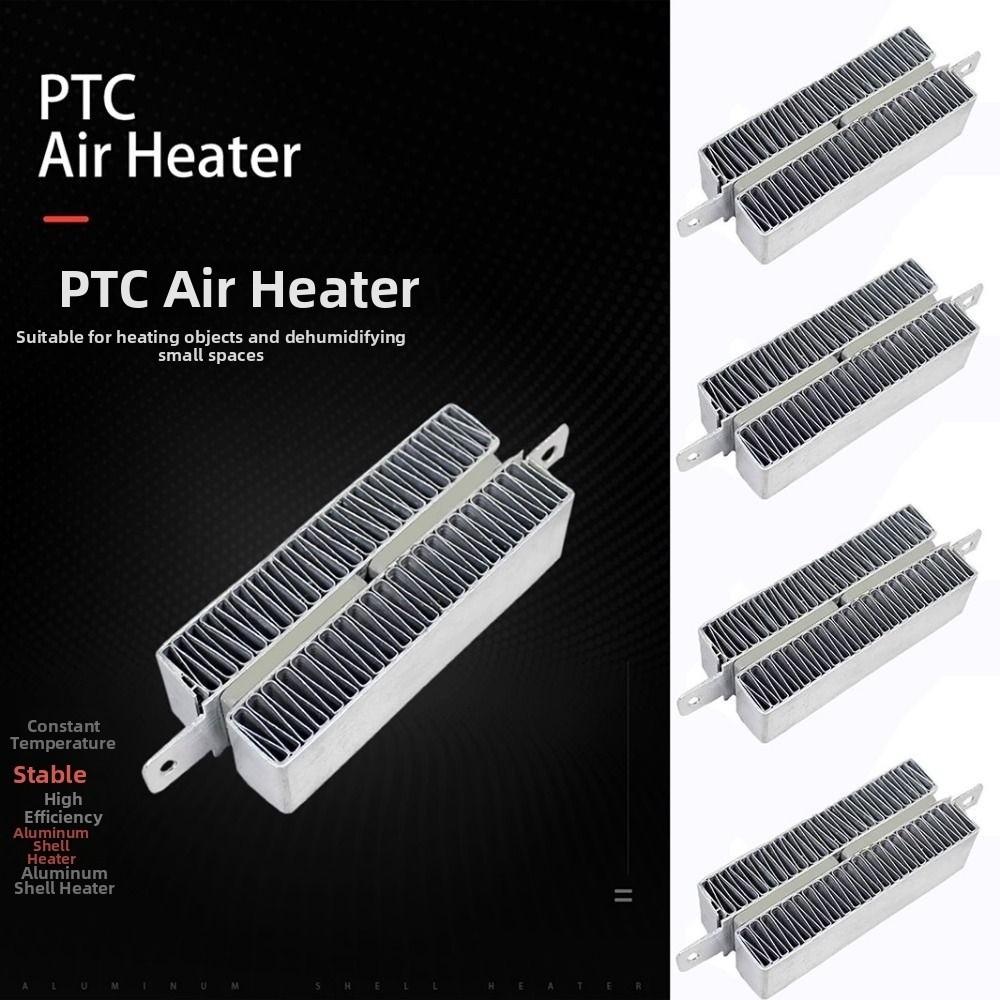 50/100/200 Вт Изоляционно-термостатический 72 * 21 мм Керамический воздушный нагреватель PTC Новый электрический нагреватель