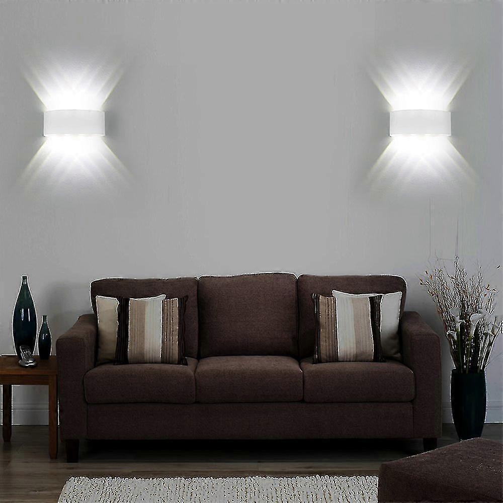 Led Wall Lights Modern Wall Lamp 8w Spot Light Cold White For Living Room, Bedroom, Hallway
