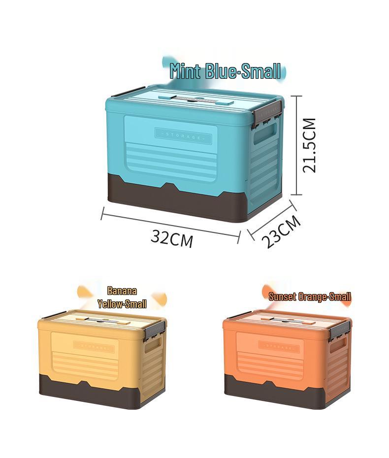 Складной пластиковый ящик для хранения в скандинавском стиле для одежды, игрушек и книг