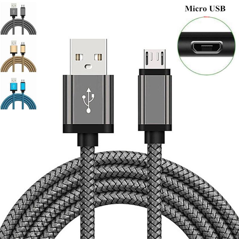 Original 2M Fast Charger Micro USB Cable for Samsung S6 S7 Edge Redmi Note 6 4X 5 Pro Honor 8X 10i Android Phone Data Cable Cord