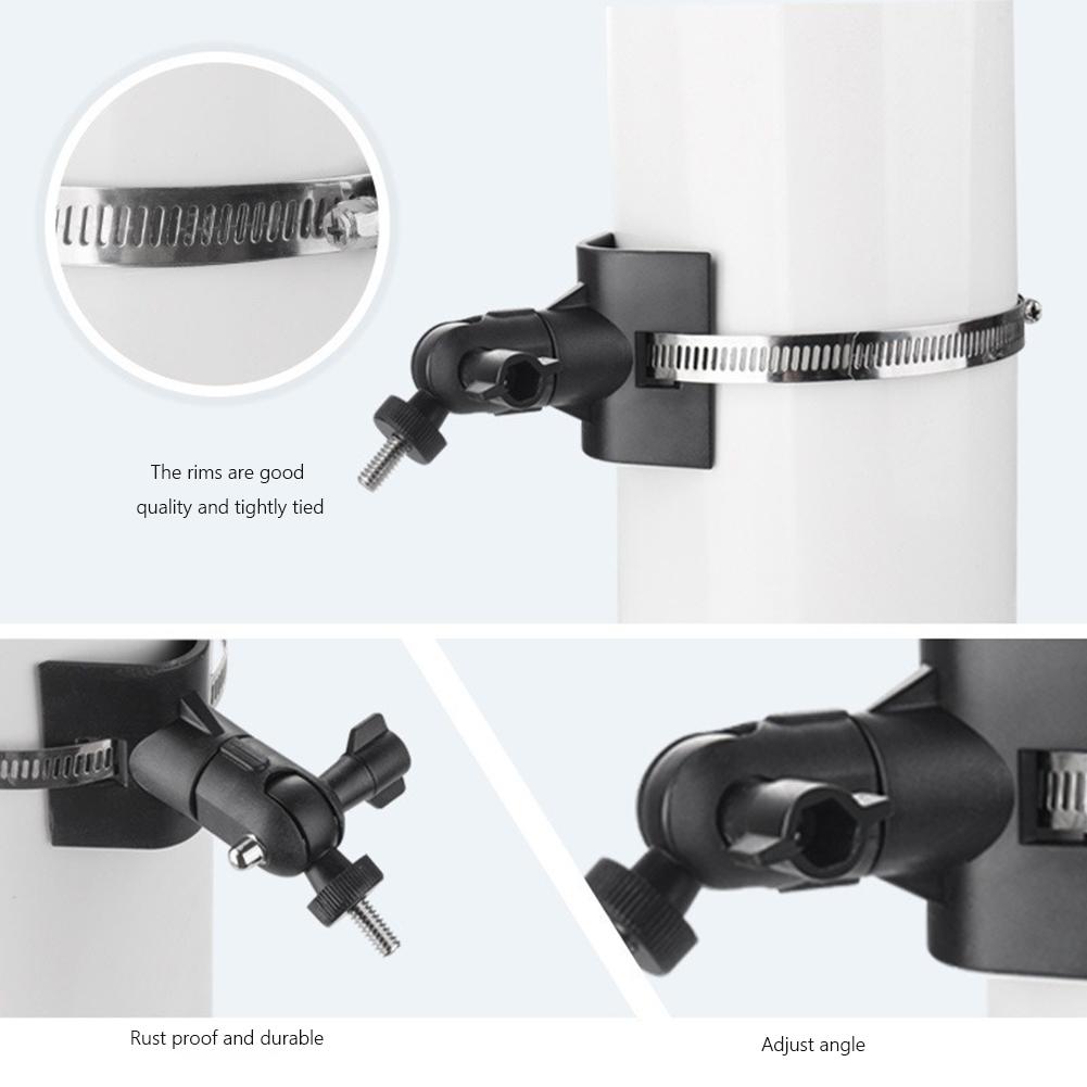Универсальное крепление на столб, регулируемый держатель для камеры с вращением на 360° для Ring Stick Up Cam/Spotlight Cam/EufyCam 2C
