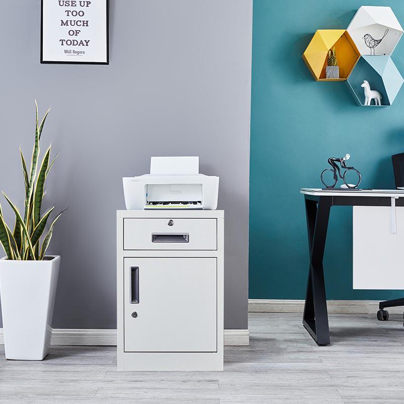 Steel Office Filing Cabinet - Under Desk Storage Drawer