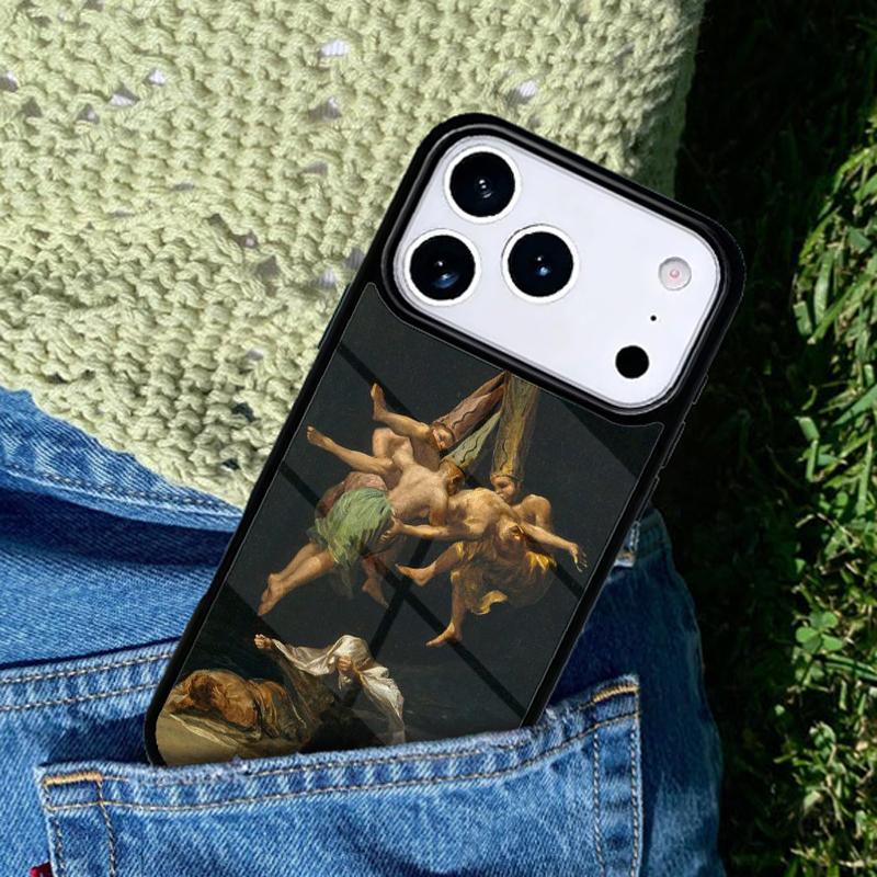 Испания Франсиско Гойя Художественный Чехол Для Телефона Для iPhone 17 AIR 16 Pro Max 15 14 Pro 11 12 13 Ударопрочный Силиконовый Чехол