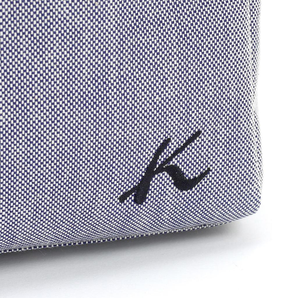 Kitamura Chambray Fabric Crossbody Shoulder Bag R-0754 Dark Blue (Navy) 10101