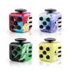 New Strange Toy Decompression Dice Uv Printing Camouflage Decompression Dice Six-Sided Infinite Rubik'S Cube, Finger Magic
