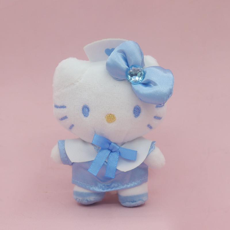 Брелок Sanrio Hello Kitty в форме сердца с плюшевой фигуркой ангела-медсестры Для детей и коллекционеров