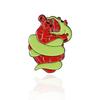Creative Medical Organs Enamel Brooch Brain Lung Heart Chest Uterus Flower Wave Mechanical Heart Metal Badge Lapel Pins Jewelry