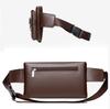 WEIXIER Поясные сумки из искусственной кожи, мужские поясные сумки, поясная сумка, поясная сумка, сумки для телефона, дорожная поясная сумка, мужская маленькая поясная сумка, кожаная