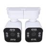 Dual Lens Outdoor Cameras 2.5K 5MP House Camera Wired Plug in WiFi Security Camera with Microphone Sound Video PTZ Auto