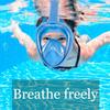 OLIKEI Детская маска для дайвинга с полным лицом, противотуманная герметичная маска для подводного плавания с аквалангом, подводные очки, маска для безопасного дыхания, плавательная маска для детей