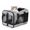 Pet Outing Bag Breathable Foldable Cat Bag Teddy Outdoor Cat Cage Portable Carry Bag For Animals