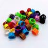 100pcs Parrot Feeding Plastic Digital Bird Foot Clip Pigeon Training Tools Animal Supplies Clip Rings